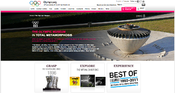 Olympic museum in Lausanne Switzerland
