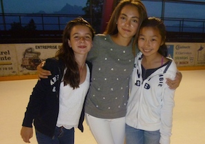 ice skating summer villars