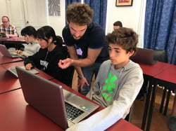 Brillantmont International School coding and robotics classes