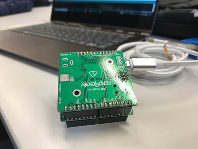Brillantmont International School robotics Arduino microcontroller with USB