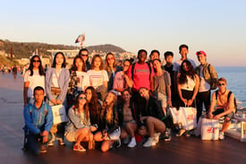 Brillantmont students trip to French Riviera in Europe