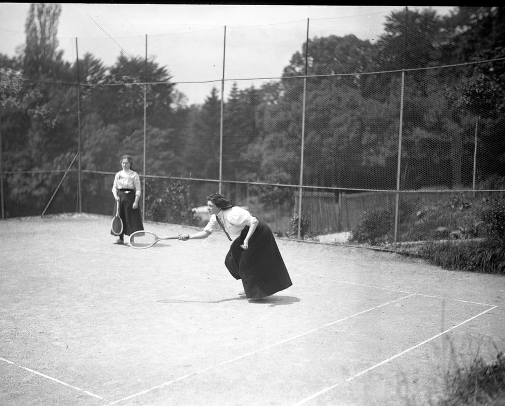 Brillantmont history - sports at the campus - tennis