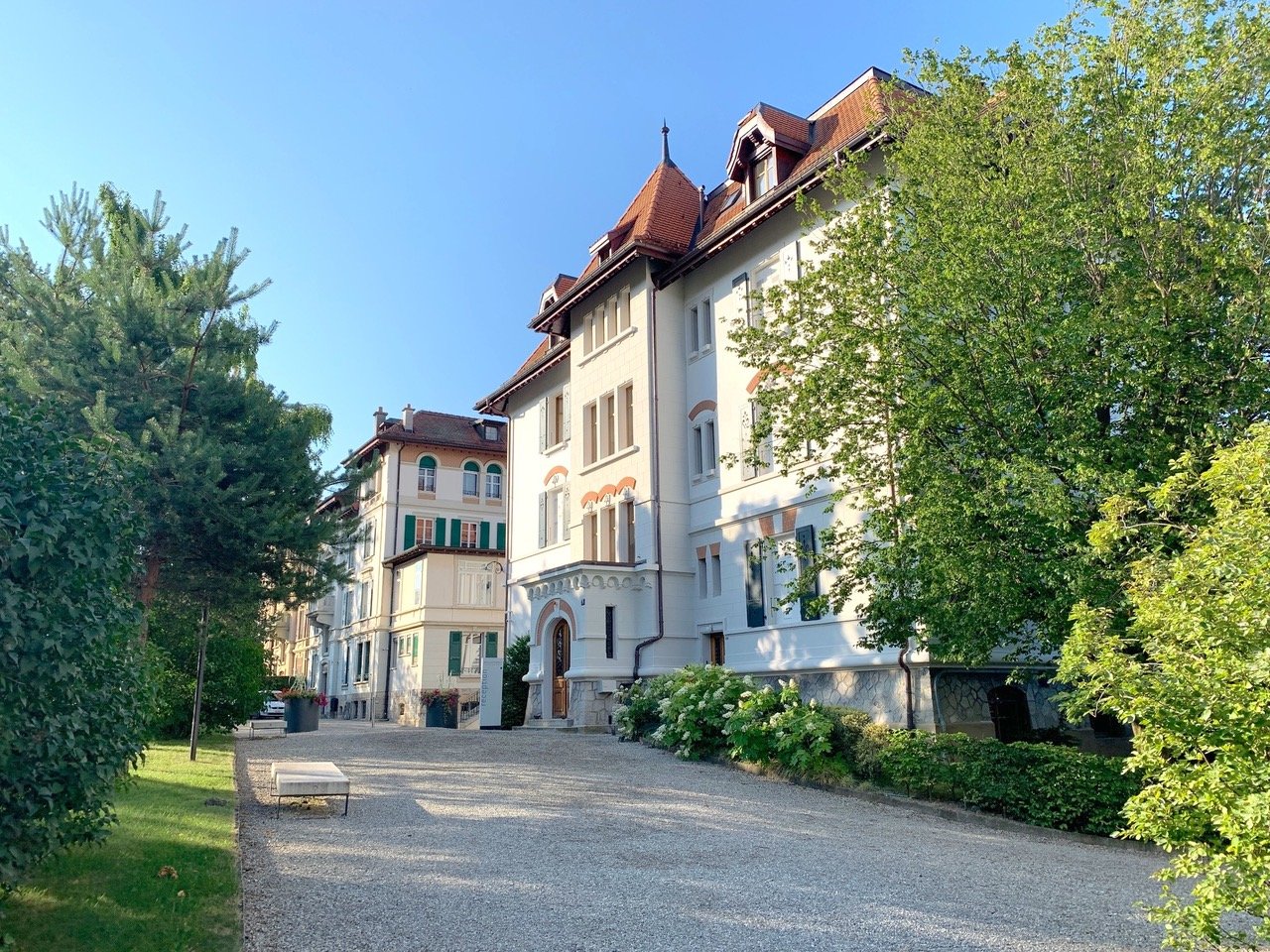 Brillantmont International School campus in Lausanne Switzeralnd