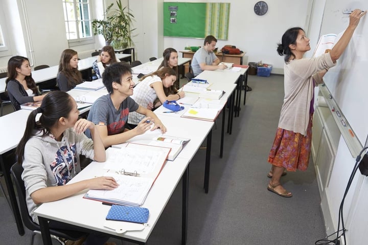 learning french in summer course 