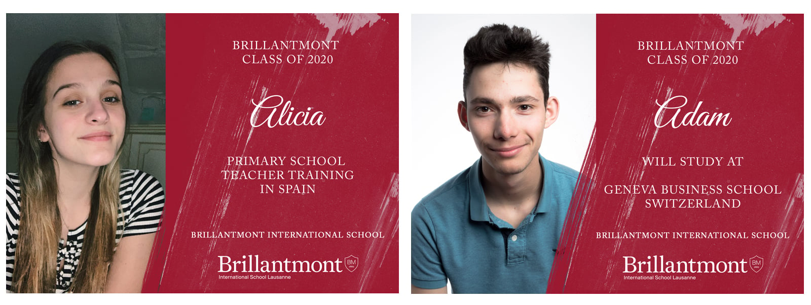 Brillantmont Graduates Class of 2020 - University choices 5