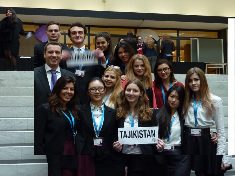MUN Tadjikistan team