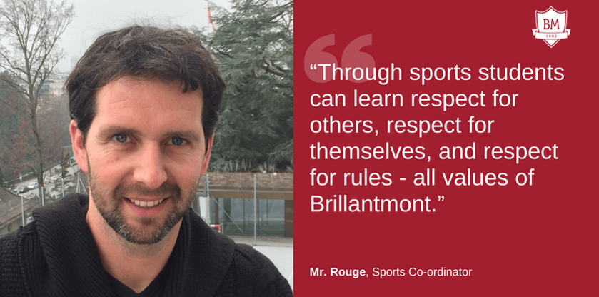 Mr. Rouge Sports Co-ordinator at Brillantmont